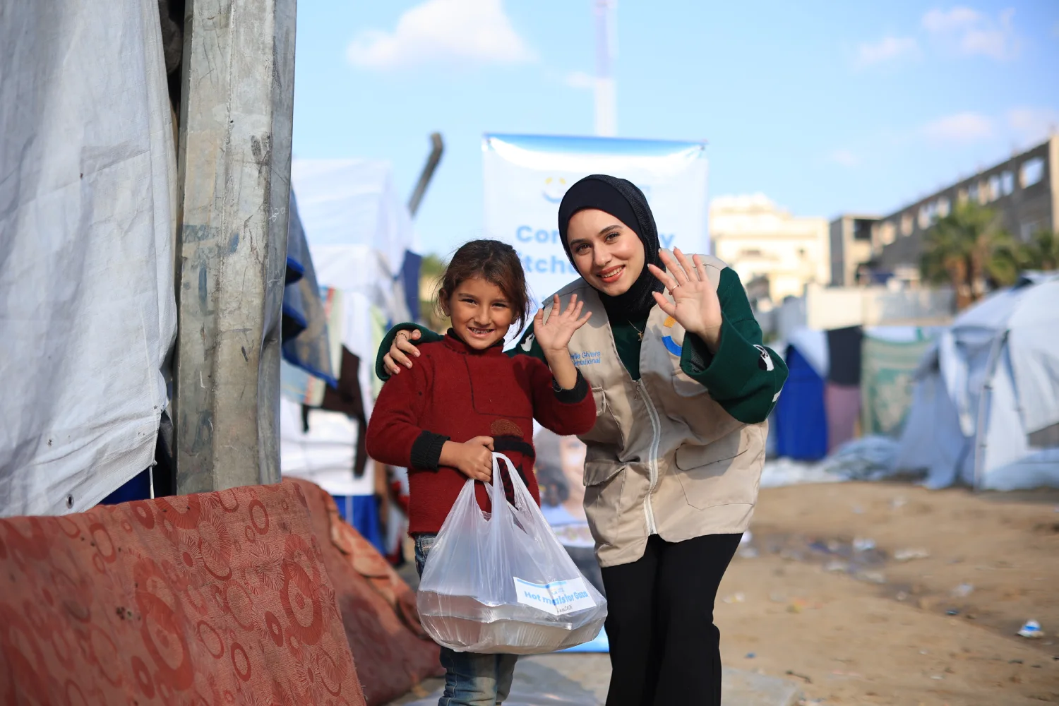 Food distribution event