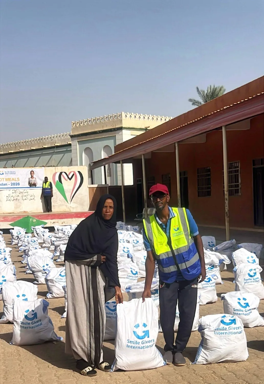 Eid clothing distribution